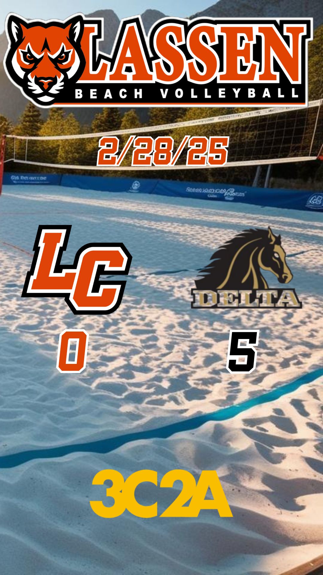 Lassen comes up shorts vs Delta