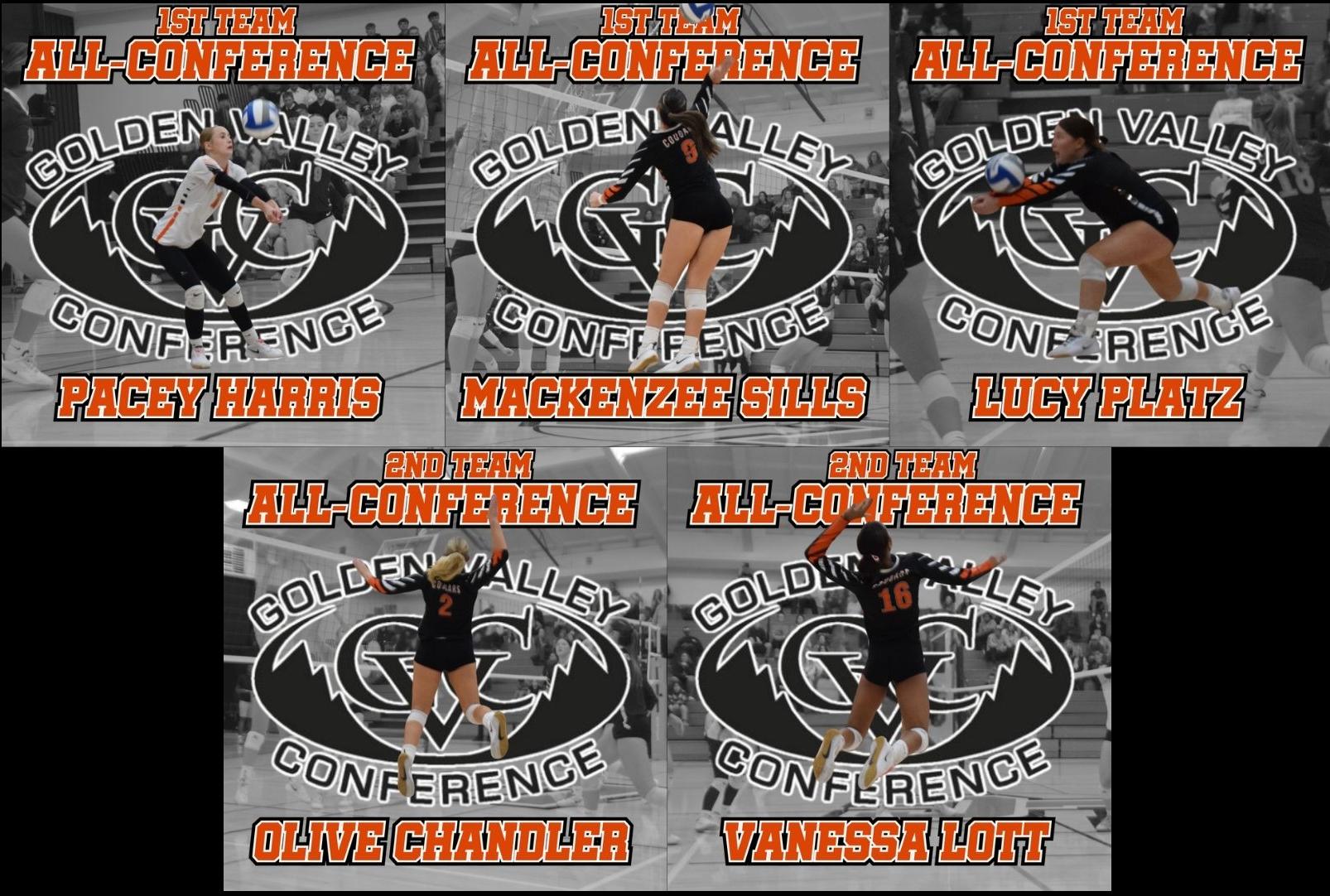 Five Cougars Earn All-Conference Honors After Standout Season